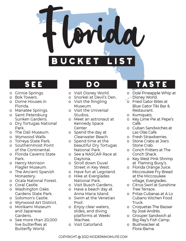 The Most Fun Summer Bucket List with Printables - Caitlin Houston Blog