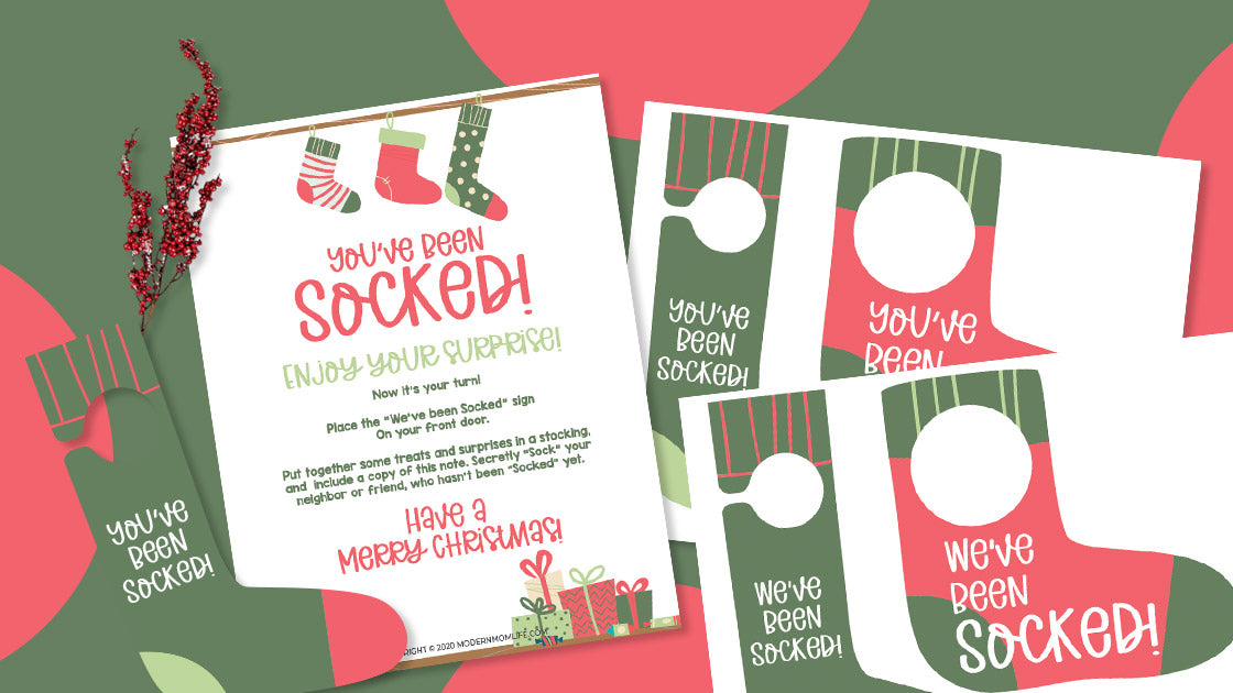 you-ve-been-socked-christmas-game-printables-modernmomlife for Free Printable Christmas Sock Exchange Invitation You've Been Socked Christmas Game Printables – modernmomlife for Free Printable Christmas Sock Exchange Invitation