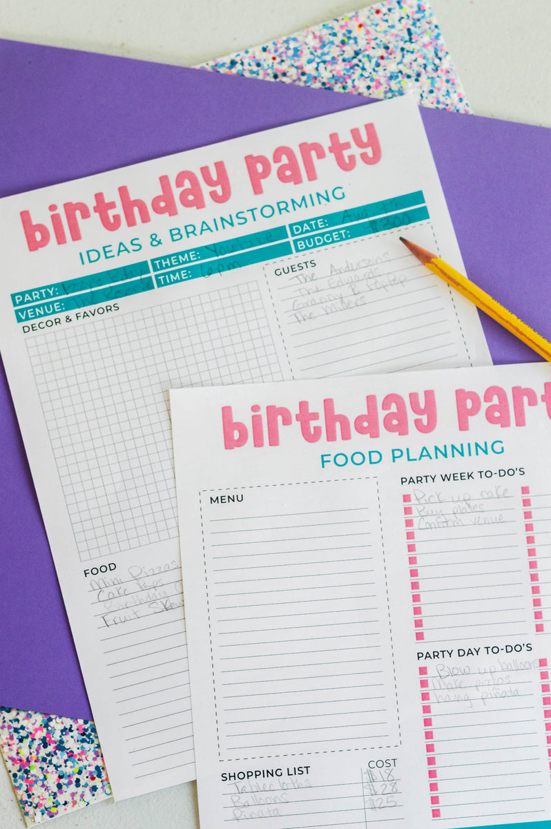 Birthday on sale party planners