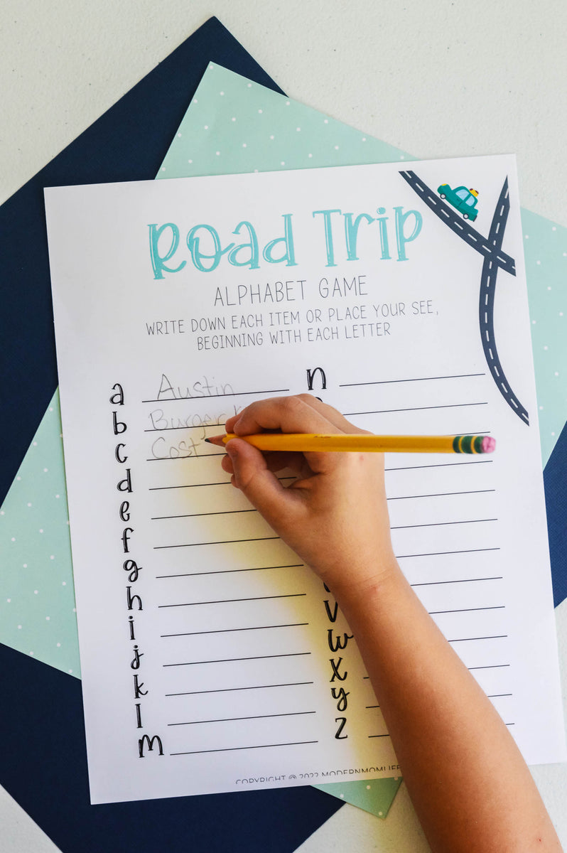 Road trip activities for kids — The Organized Mom Life