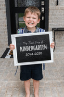 2024-2025 First Day of School Signs