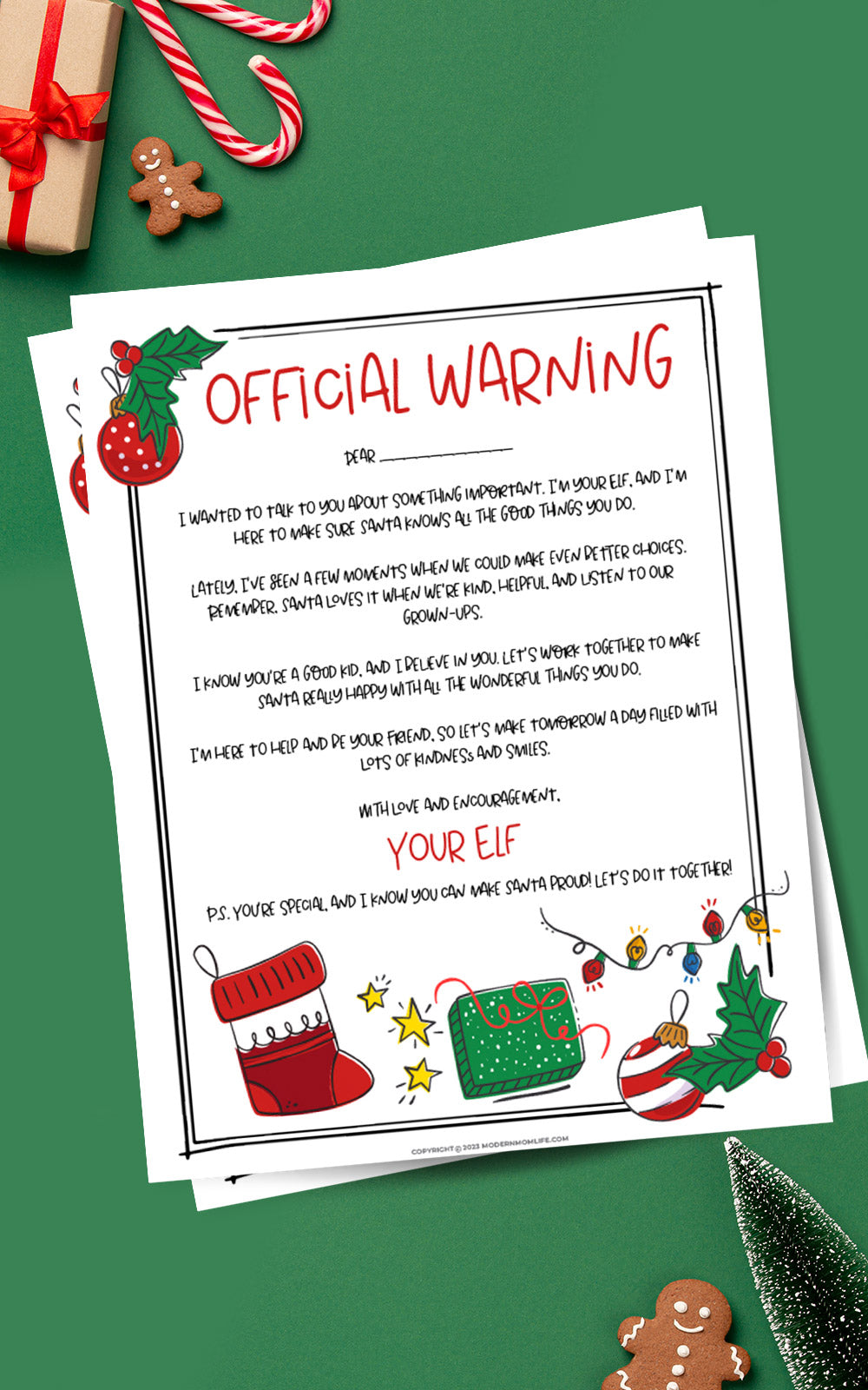 Elf on the Shelf Bad Behavior Letter – modernmomlife elf-on-the-shelf-bad-behavior-letter-modernmomlife
