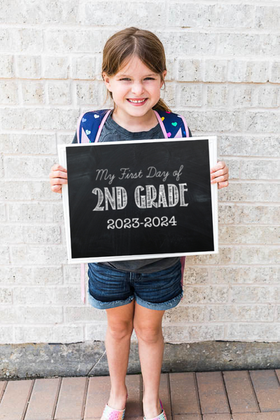 2023-2024 First Day of School Signs