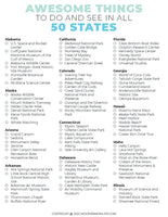 Ultimate USA Campsites Bucket List