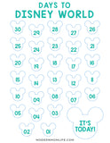 Disney World Planners, Disney Countdown, Disney To Do List
