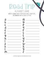 Road Trip Activity Book for Kids
