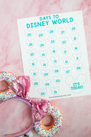 Disney World Planners, Disney Countdown, Disney To Do List