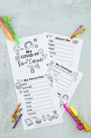 2022 Time Capsule for Kids Worksheets