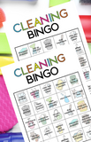 Cleaning Bingo Game for Kids