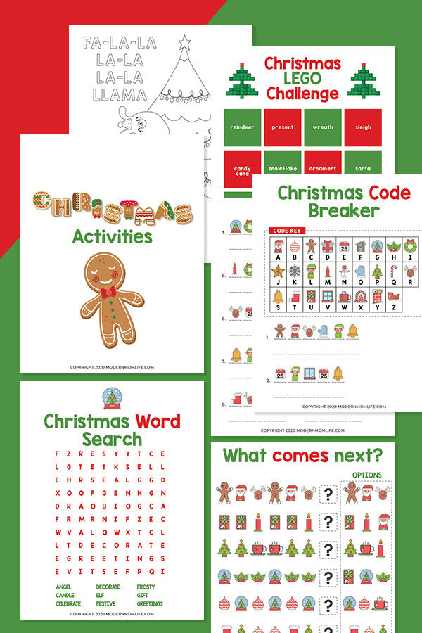 christmas-activities-for-kids-bundle-modernmomlife for Free Preschool Christmas Worksheets Printables Christmas Activities for Kids Bundle – modernmomlife for Free Preschool Christmas Worksheets Printables