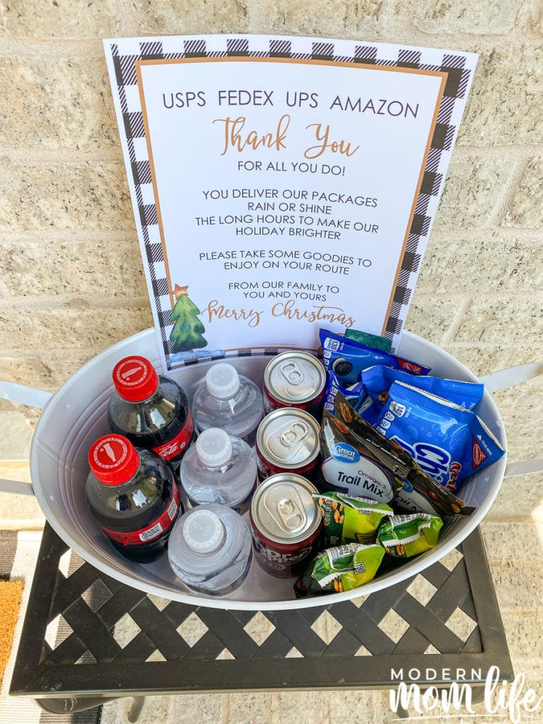 Delivery Driver Holiday Thank You Sign – modernmomlife delivery-driver-holiday-thank-you-sign-modernmomlife