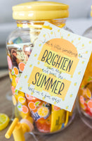 Summer Sunshine Basket Gift Tags